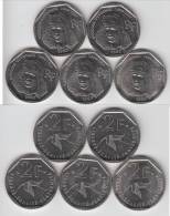 **** LOT 5 X 2 FRANCS 1997 GUYNEMER.... A PETIT PRIX **** EN ACHAT IMMEDIAT !!! - Herdenking