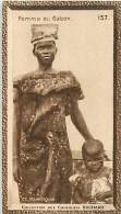 CHOCOLAT SUCHARD : IMAGE N° 157 . FEMME DU GABON . - Suchard