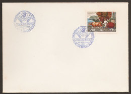 Portugal Cachet Commémoratif  Expo Philatelique Leça Do Balio 1968 Event Postmark Stamp Expo - Postal Logo & Postmarks