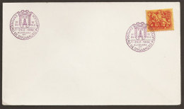 Portugal Cachet Commémoratif  Journée Du Timbre Expo 1966 Alhandra Event Postmark Stamp Day - Flammes & Oblitérations