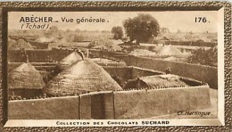 CHOCOLAT SUCHARD : IMAGE N° 176 . ABECHER . VUE GENERALE . TCHAD . - Suchard