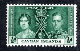 230 X)  Cayman Is. 1937  SG.112 -sc 97    Mnh** - Kaimaninseln