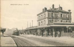Delcampe - La Gare  (train) - Serquigny