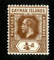 235 X)  Cayman Is. 1912  SG40 -sc 32    M* - Cayman (Isole)