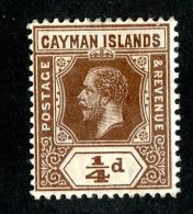 239 X)  Cayman Is. 1912  SG40 -sc 32    M* - Iles Caïmans