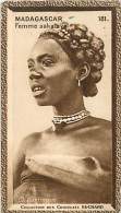 CHOCOLAT SUCHARD : IMAGE N° 181 . MADAGASCAR . FEMME SALAKA . - Suchard