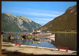 CPM  Autriche  Le Lac Achensee  Bâteau - Achenseeorte