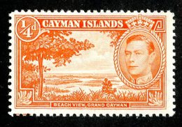 257 X)  Cayman Is. 1938  SG115 -    M* - Caimán (Islas)