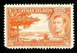 262 X)  Cayman Is. 1938  SG115 -    Mnh** - Caimán (Islas)