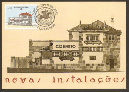 Portugal Europa CEPT 1990 Bureau De Poste Santo Tirso Carte Premier Jour Portugal Europa CEPT Post Office First Day Card - Maximumkaarten