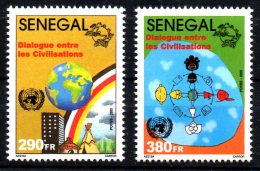 SENEGAL 2002 Joint Issue "Dialogue Among The Civilizations" United Nations Civilisations Dialog - Emissions Communes