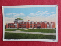 Monroe La  Neville High School    Not Mailed Message On Back  Ref 1058 - Other & Unclassified