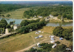 CP Guenrouet Vue Aérienne St Clair Le Camping 44 Loire Atlantique Vallée De L'Isac - Guenrouet