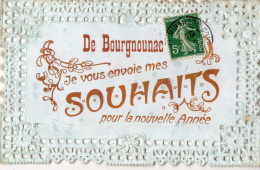 BOURGNOUNAC (81) Carte Fantaisie Souvenir - Otros & Sin Clasificación