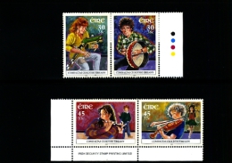 IRELAND/EIRE - 2001  COMMALTAS CEOLTOIRI EIREANN  SET  MINT NH - Nuevos