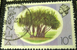 Dominica 1975 Screw Pine 10c - Used - Dominique (...-1978)
