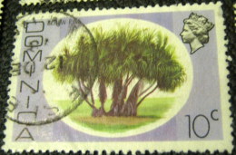 Dominica 1975 Screw Pine 10c - Used - Dominica (...-1978)