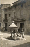 POLLENSA (Espagne) Place Fontaine Animation - Mallorca