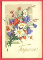 132958 / Flora Flore 1962 Flower Fleur Blüte Matricaria  By KOTOV / Stationery Entier / Russia Russie - 1960-69