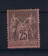France: 1876, Yv Nr 91  Noy Used (*) - 1876-1898 Sage (Tipo II)