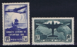 France: 1936, Yv Nr 320 - 321 MH/*, - Ongebruikt