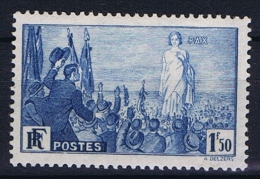 France: 1936, Yv Nr 328 MH/*, - Ungebraucht