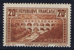 France: 1929, Yv Nr 262 II B  MH/*, - Ongebruikt