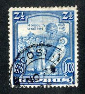 318 X)  Cyprus -1928  SG# 126 (o) Sc117  Cat. £2.25 - Zypern (...-1960)