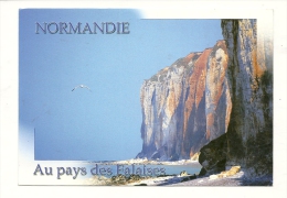 Cp, Haute Normandi, Falaises Du Pays De Caux, Voyagée 2012 - Haute-Normandie