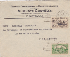 ALGERIE  LETTRE POUR LA FRANCE  1940 - Lettres & Documents