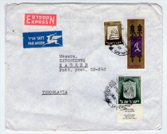 Old Letter - Israel - Poste Aérienne