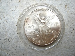 MONNAIE MEXIQUE EN ARGENT 1982 MEXICO POIDS 32GR - México