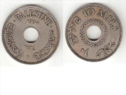 *palestina 10 Mils1934 Km 4    Vf+!!!catalog Val 52$ - Other - Asia