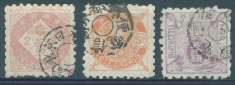 JAPAN - 1885 - USED/OBLIT. - TELEGRAPH  -  Mi 2 6 9  - Lot 8367 - Francobolli Per Telegrafo