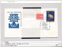 Kuba 1960 - Cuba 1960 - Seltener Kubabrief Zum Weltflüchlingsjahr Von 1960 - Storia Postale