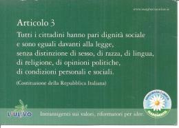 PARTITO POLITICO LA MARGHERITA .FG-E1008 - Political Parties & Elections