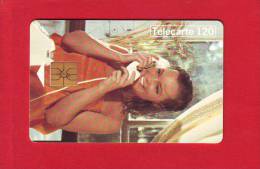 390 - Telecarte Publique Telephone Et Cinema 6 Schneider (F544) - 1995