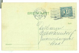 HANDGESCHREVEN BRIEFKAART GELOPEN IN 1916 Van LOKAAL AMSTERDAM *  NVPH 52 (7892f) - Covers & Documents