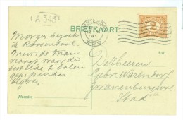 HANDGESCHREVEN BRIEFKAART GELOPEN IN 1916 Van LOKAAL AMSTERDAM *  NVPH 54 (7892g) - Lettres & Documents