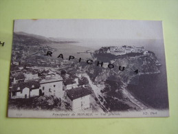 CPA - Principauté De MONACO - Vue Générale - Panoramische Zichten, Meerdere Zichten