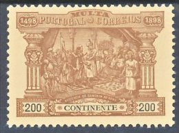 !										■■■■■ds■■ Portugal Postage Due 1898 AF#6* Vasco Da Gama 200 Réis CV €162,00 (x1412) - Ongebruikt