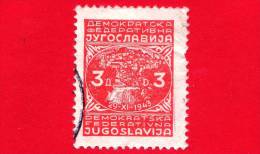 JUGOSLAVIA  - 1947 - Town Of Jajce - 3 - Used Stamps