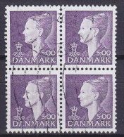 Denmark 1997 Mi. 1160     5.00 Kr Queen Königin Margrethe II. 4-Block !! - Blokken & Velletjes