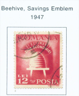 ROMANIA - 1947 Savings Day Used As Scan - Usado