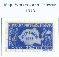 ROMANIA - 1948 Census Used As Scan - Usado