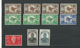 Nouvelle-Calédonie: 248/ 258 * - Unused Stamps