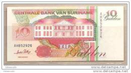 Suriname - Banconota Non Circolata Da 10 Fiorini - 1996 - Surinam