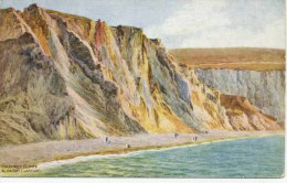 A R QUINTON 2569 - COLOURED CLIFFS, ALUM BAY, I OF WIGHT - Quinton, AR