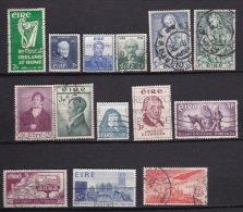 IRLANDE  IRELAND EIRE   YT  71 + ENTRE 116 ET 144 + 205 + PA 6    TOUS TB - Used Stamps