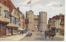 A R QUINTON 2718 - THE WEST GATE, CANTERBURY - With Car - Quinton, AR